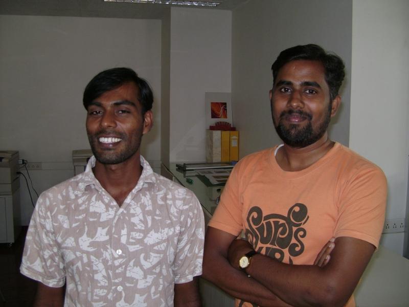 Photographer: | Rajan (left) and Tixon