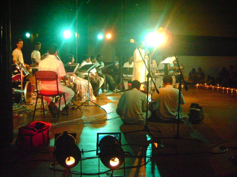 Photographer:Giorgio, Miriam, Sajju | Ganagai Amanran with his orchestra