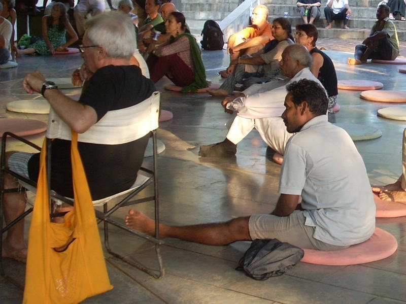 Photographer:Andrea | Auroville Residents attending to the General Meeting 