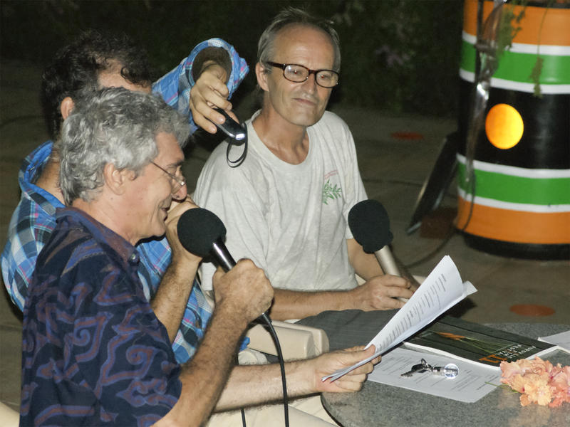 Photographer:Giorgio | Reading the winners during the power cut(s)