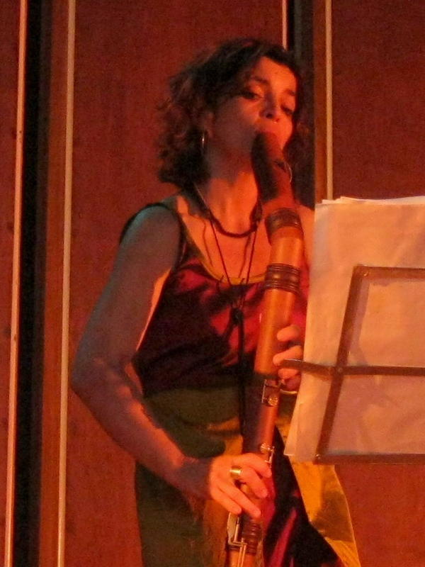 Photographer:Maria | Tania Zolty play Georgian flute