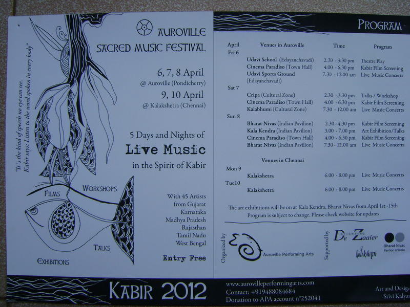 Photographer:Alma | Festival of Sacred Music - Kabir 