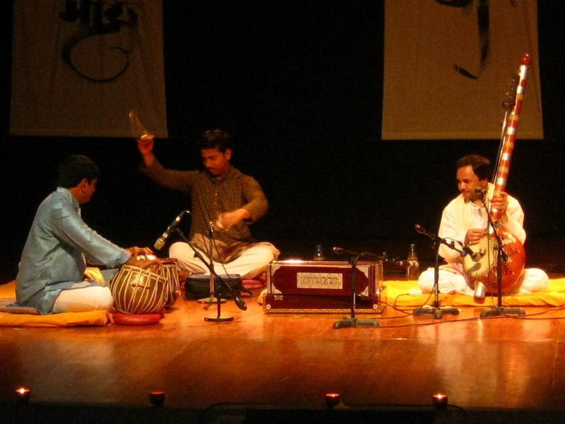 Photographer:Maria | Hemant Chauhan Trio at Kabir Sacred Music Festival