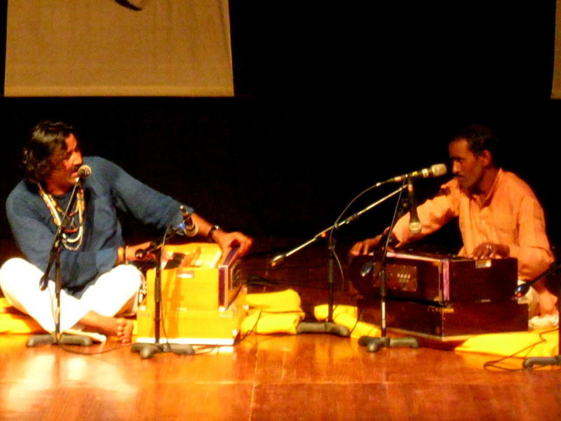 Photographer:Maria | Mukhtyar Ali group has two harmonium players