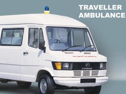 Photographer:web | Balaji Force TRaveller - new Ambulance