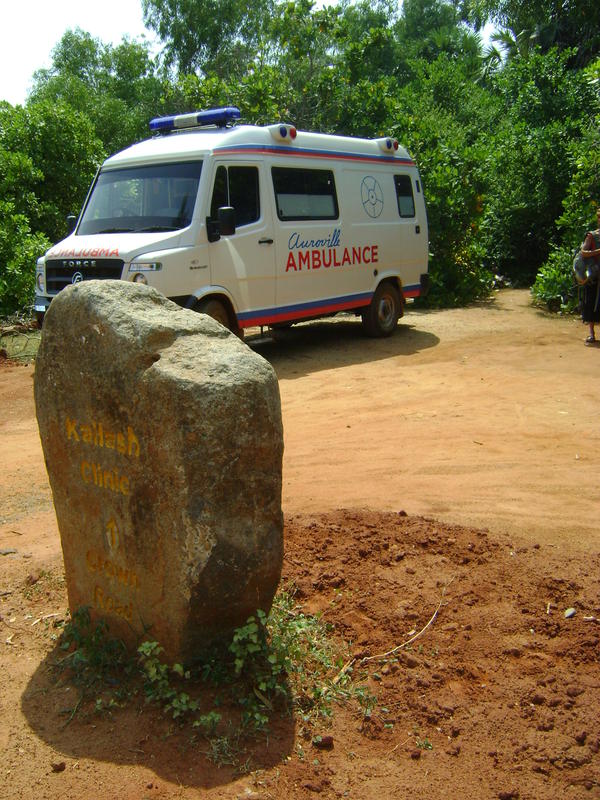 Photographer:Andi | New ambulance at Kailash Clinic