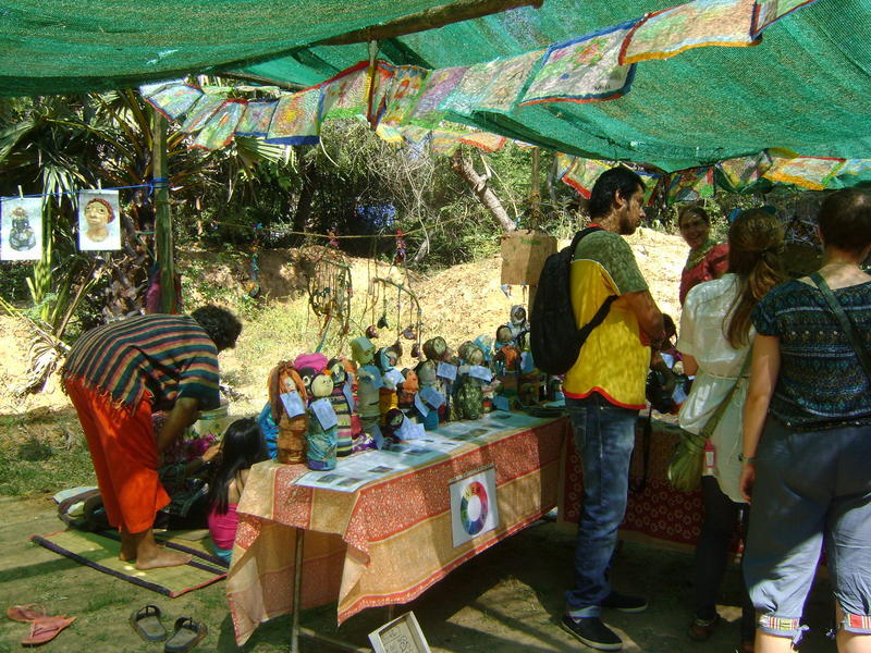 Photographer:Lorella | More than 20 eco stalls were present at the event.