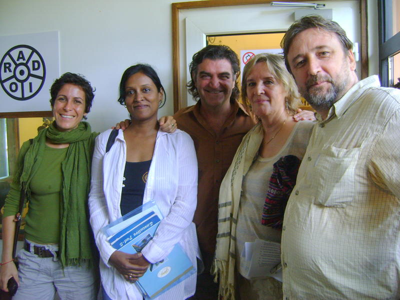 Photographer:Andrea | From left: Elvira, Abha, Luigi, Nicole and Sauro 