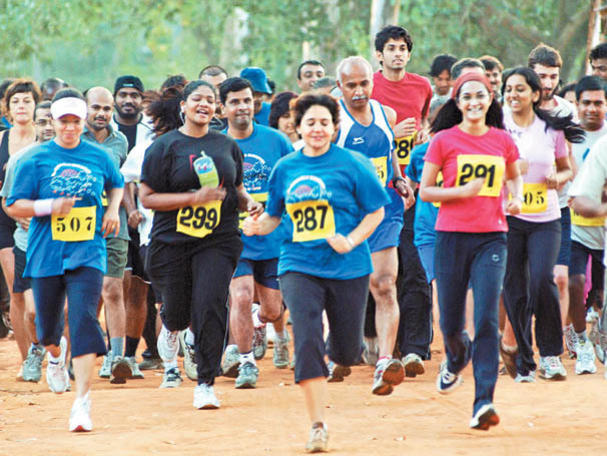 Photographer:Courtesy AV Runners | Running in Auroville