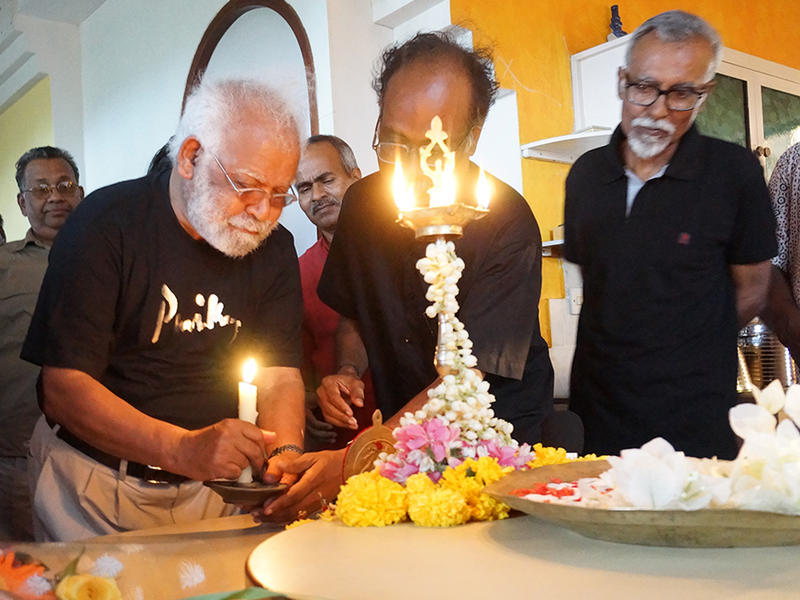 Photographer:Giorgio | Lalit Kala Akademi and Auroville Foundation organized this event.