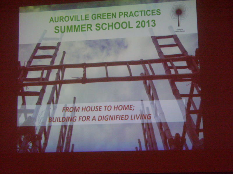 Photographer:Tabitha | AV Green Practices Summer School - From House to Home Building for a Dignified Living  