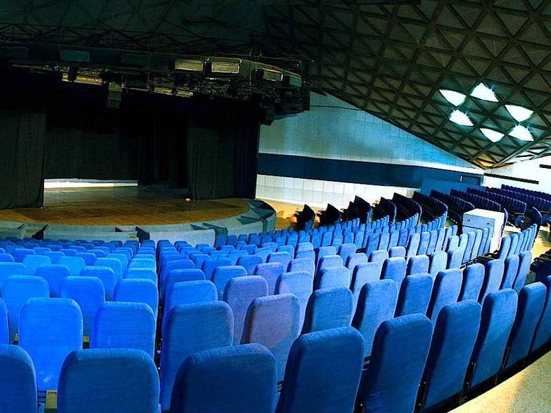 Photographer:web | Sri Aurobindo Auditorium, Bharat Nivas, Pavilion of Indian Culture in International Zone