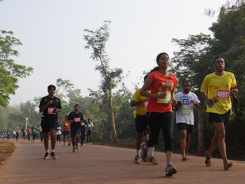 Photographer:web | Last year Auroville Marathon