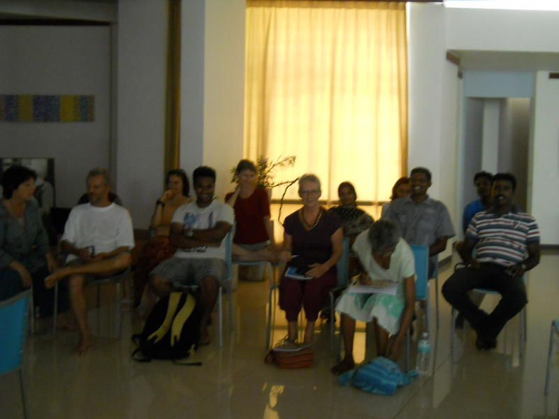 Photographer:Renu | Auroville Council members and meeting attendants