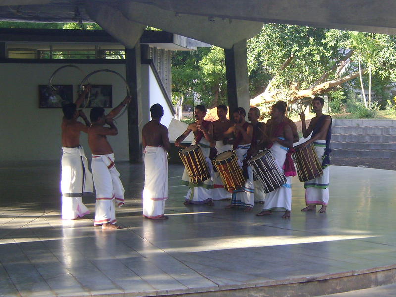 Photographer:Noor | Chenda Melam Drums by Kalanilayam UnniKrishnan at SAWCHU.