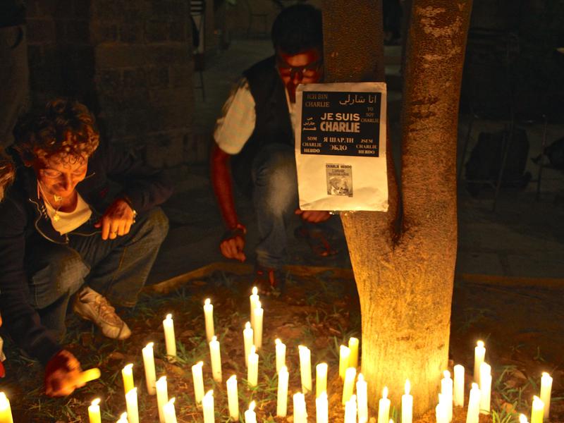 Photographer:Roland | Paying a tribute to Charlie Hebdo tragic event