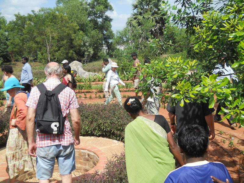 Photographer:Renu | Celebrating the labyrinth at the Botanical Garden