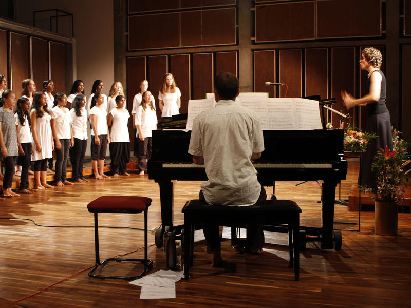 Photographer:web | Auroville Choirs
