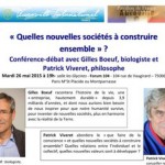 <b>Conference a Paris le 26 Mai</b>