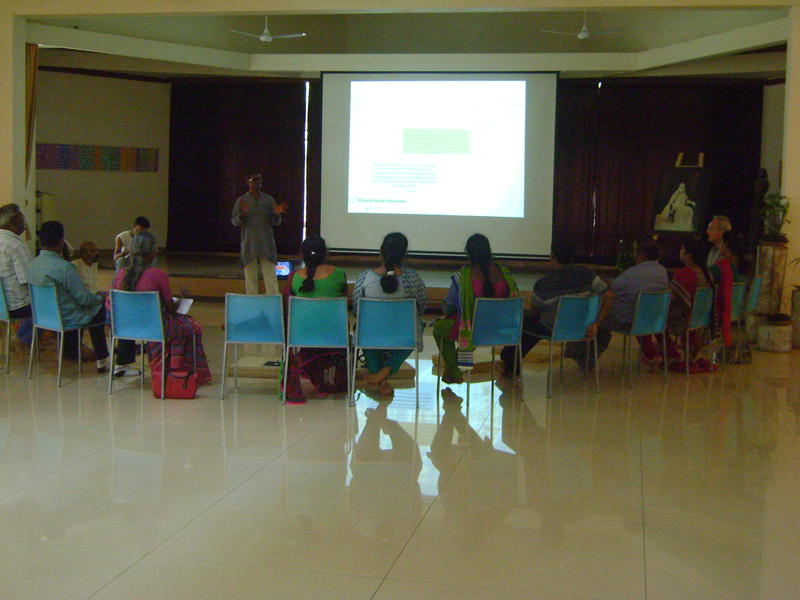 Photographer:Meera | participants of two day program of SLI for development of rural areas