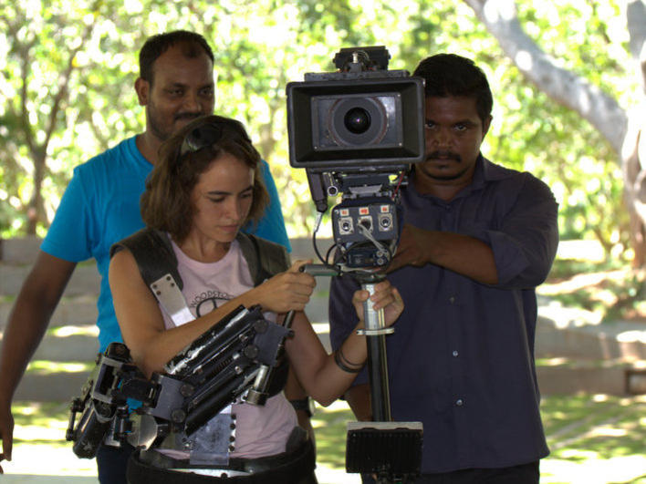 Photographer:Sanjay M | Anand Cine Service with equipment for the students