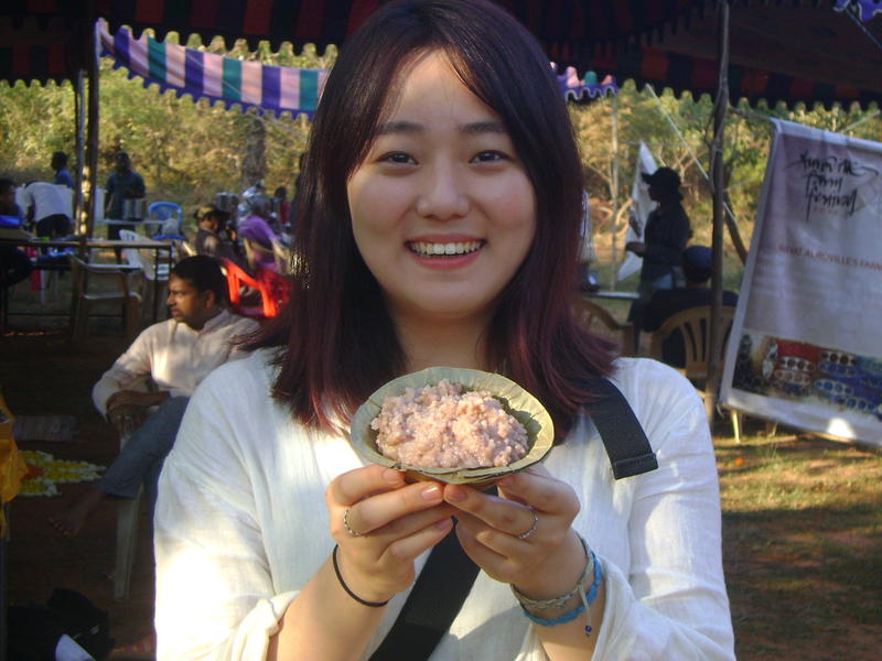 Photographer:Frida | Jin Yang from Korea likes Pongal rice