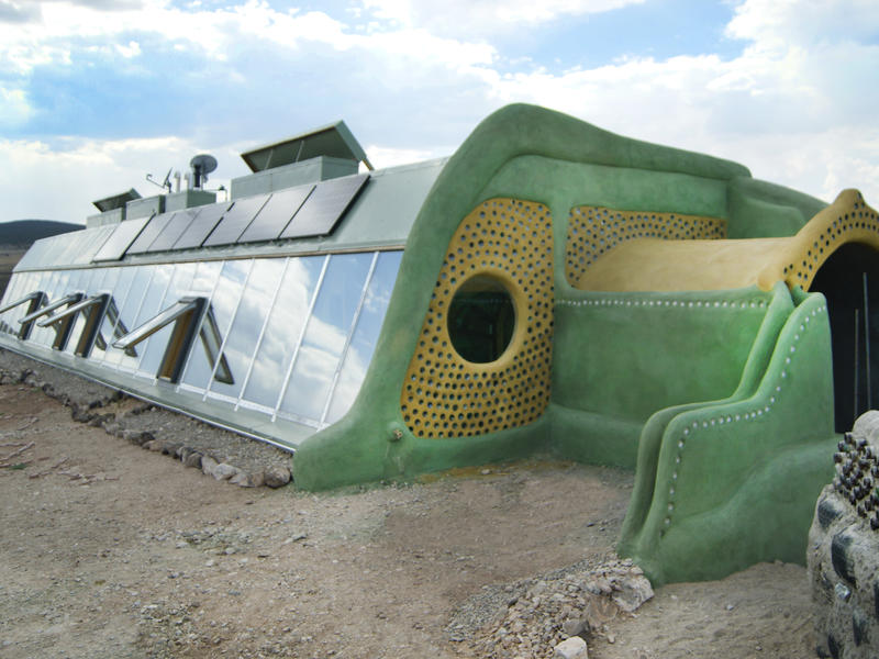 Photographer:web | earthship - sustainable living off the grid, producing organic food