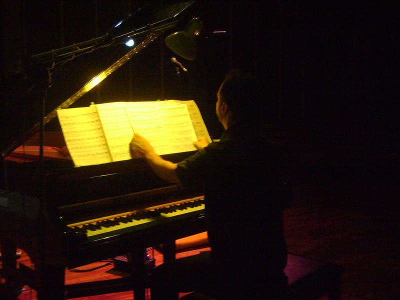 Photographer:Manya | Pushkar on piano