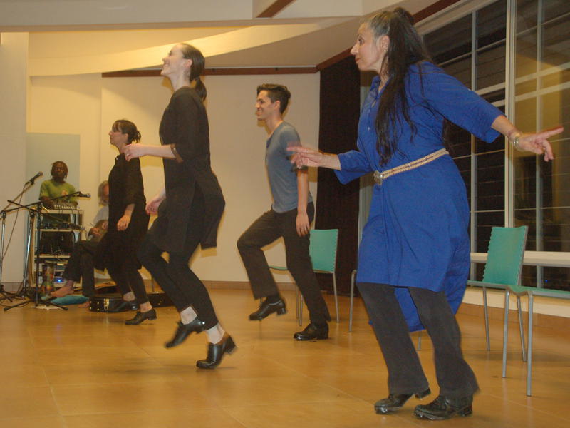 Photographer:Frida | The whole ensemble performed Step Dancing