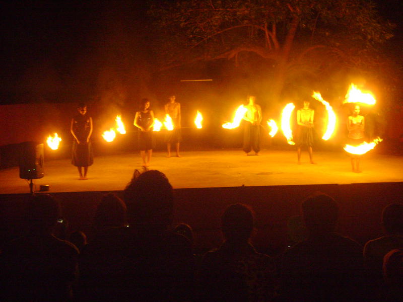 Photographer:Amelia | Auroville Fire Spinning Crew