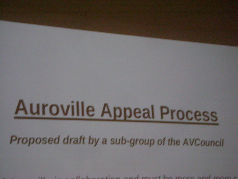 Photographer:Romel | Auroville Appeal Process