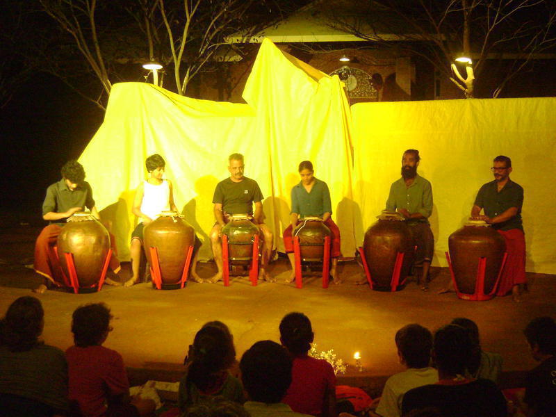 Photographer:Nela | Adishkati Team officially opened the festival with drumming