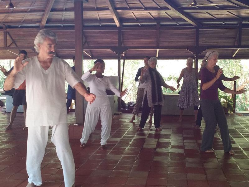 Photographer:Romel-and-Mimansha | Beginners to Tai-Chi at Sharanga community