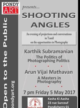 Photographer:Priyadarshini | Pondy Art -Event Poster