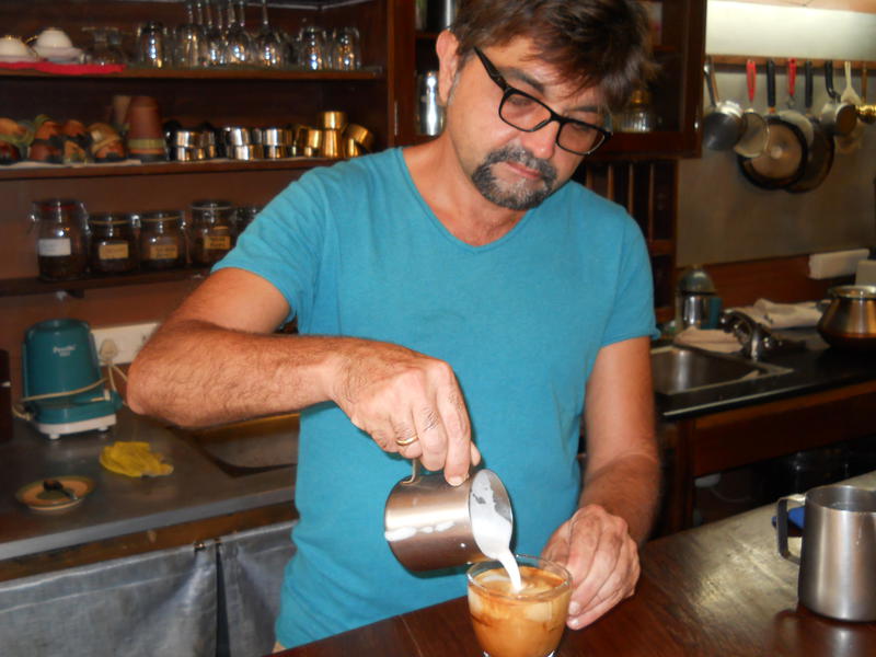 Photographer:Gino | Creating the Cappuccino