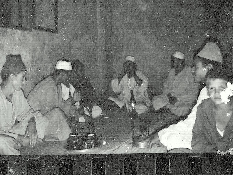 Photographer:Amitav Ghosh | Dinner during fieldwork