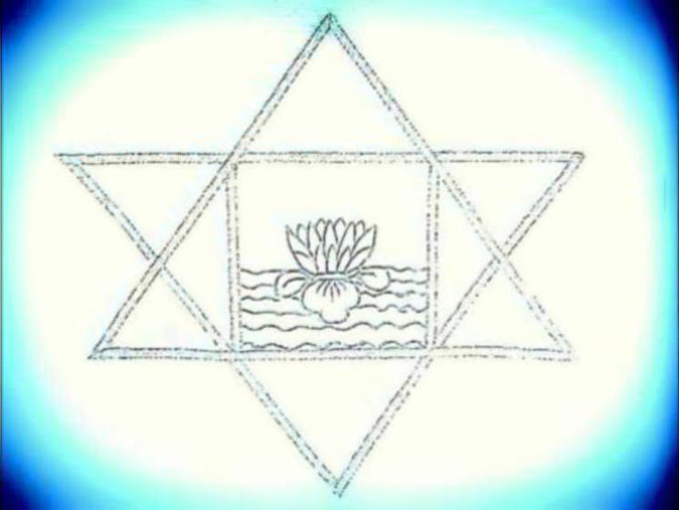 Photographer:web | stylized version of symbol of Sri Aurobindo