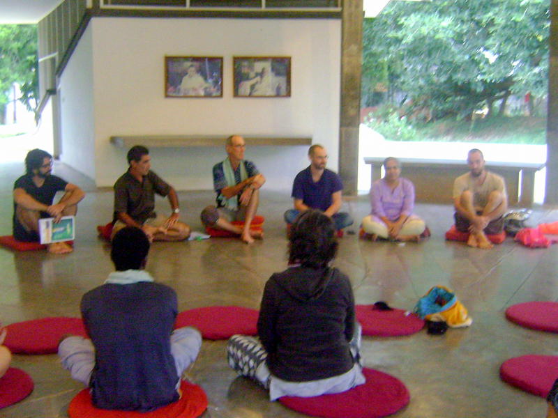 Photographer:Breda | Auroville Safety and Security Information Meeting at SAWCHU