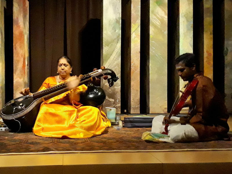 Photographer:Zeena | Veena recital at Unity Pavilion