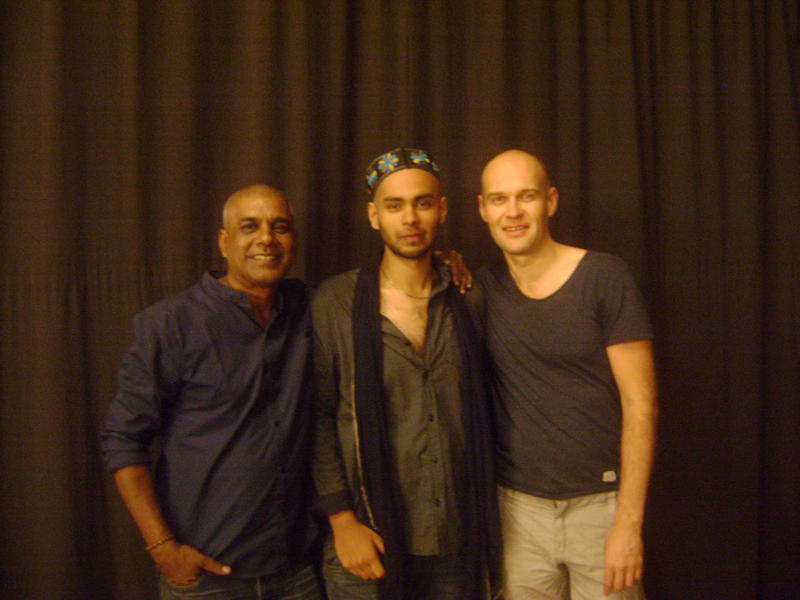 Photographer:Karthik | The trio after the performance