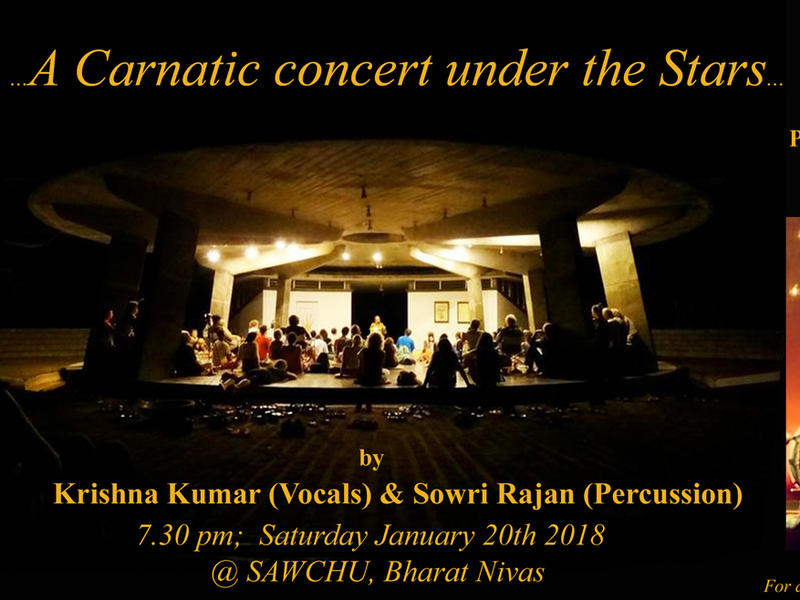 Photographer:web | A Carnatic Concert Under the Stars