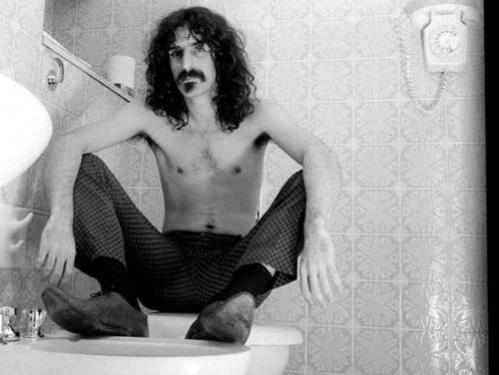 Photographer:Robert Davidson | Frank Zappa at the Royal Garden Hotel, London in 1967