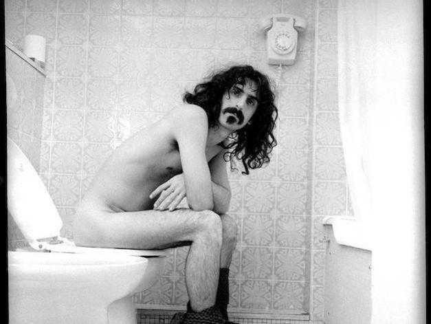 Photographer:Robert Davidson | The very fisrt photo shot of Zappa by Robert Davidson