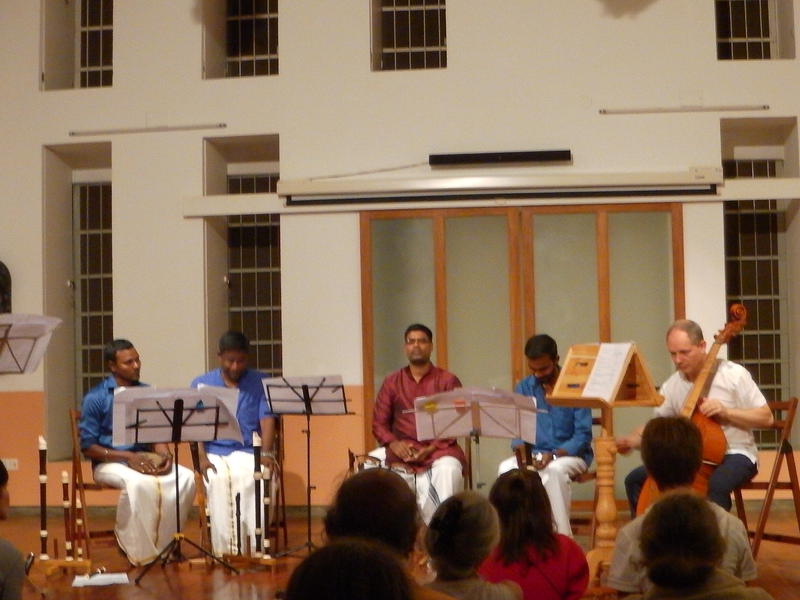 Photographer:karthick | Pondicherry flûte quartet playing