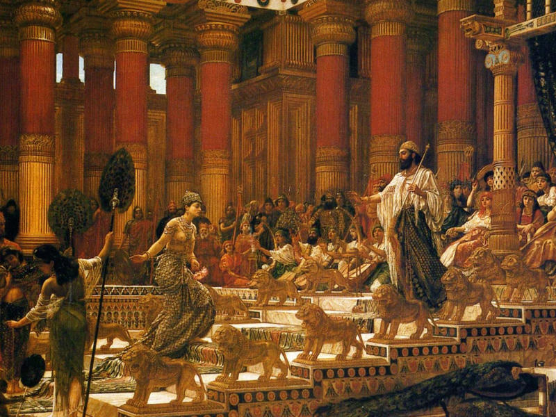 Photographer:Web | The meeting of King Solomon and the Queen of Sheba