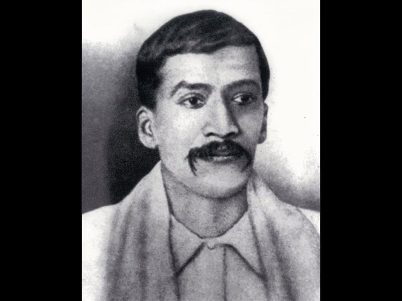 Photographer:Ashram Archives | Sri Aurobindo as a young man, During His Revolutionary Years