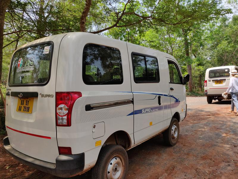 Photographer:Avdhi | One of the electric vans making transport in Auroville cleaner and easier