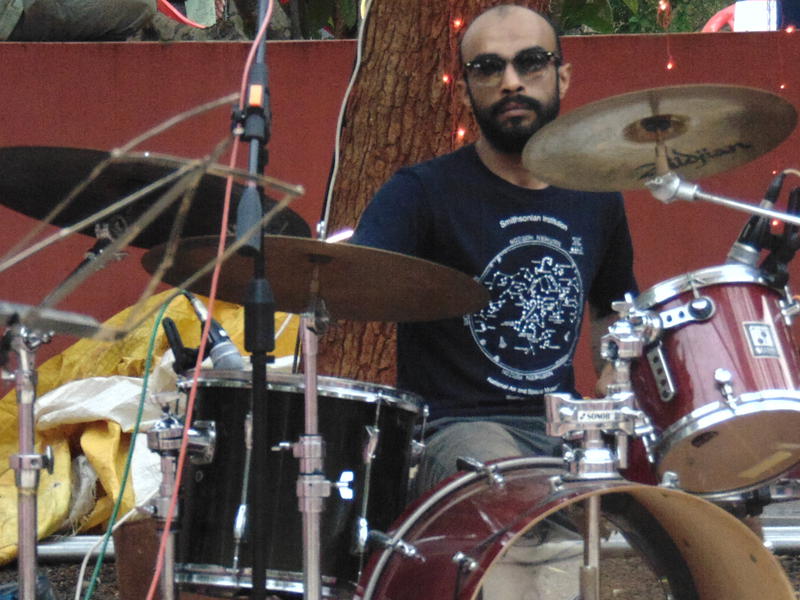 Photographer:Gino | Mehul on drums