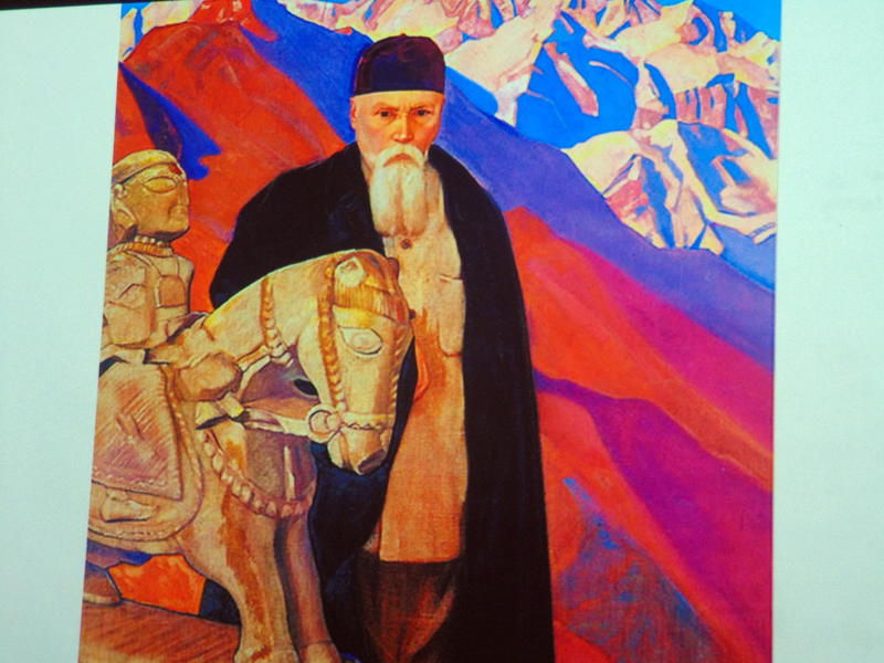 Photographer:Vida | portrait of Nicholas Roerich by his son Svetoslav