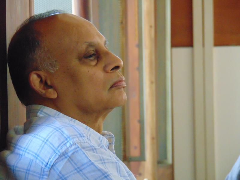 Photographer:Andrea | Mr Mohan Verghese Chunkath, secretaty of the Auroville Foundation